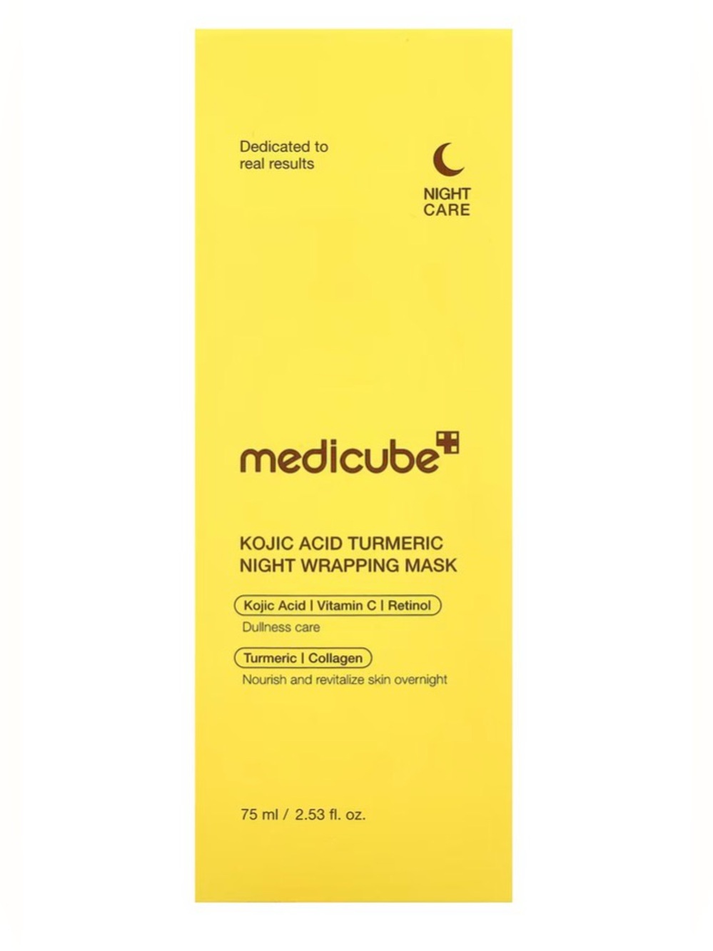 Kojic Acid Turmeric Night Wrapping Mask - Yellow
